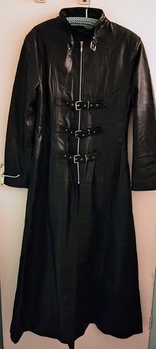 Women gothic long coat with - gothic,