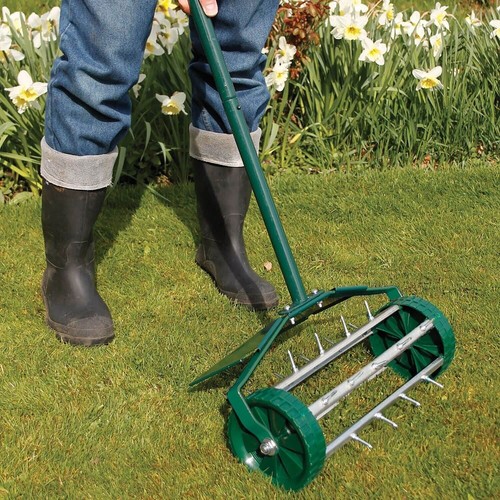 Lawn aerator - lawn,