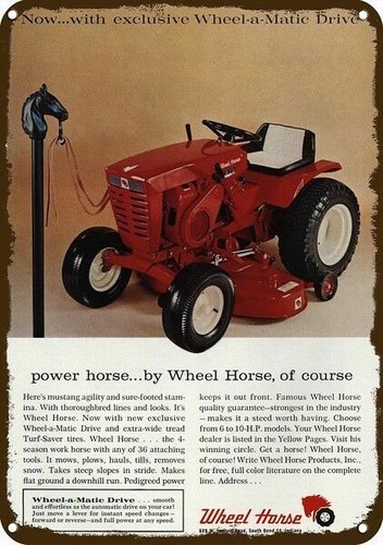 1965 wheel horse 875 - wheel,