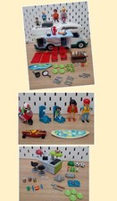 PLAYMOBIL Campervan Summer Fun 6671 With Added Extras PLEASE READ DESCRIPTION