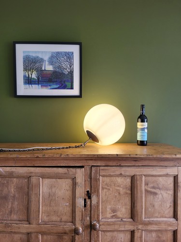 Large vintage pendant light - large,