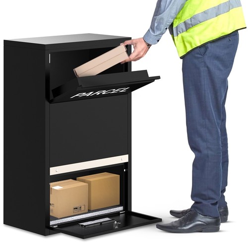 Belofay black parcel drop box - parcel,