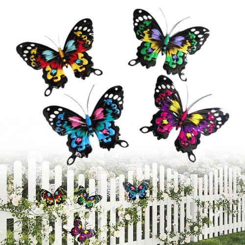Metal butterfly home - 4x,
