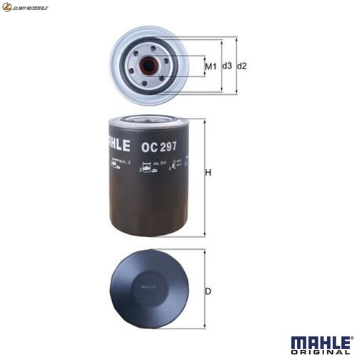 Oil filter 297 for - filter,