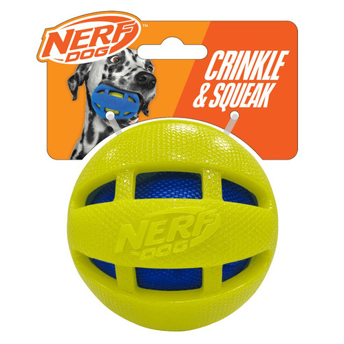 Nerf dog toy - toy, squeak
