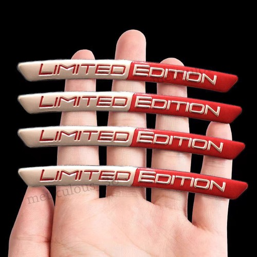 4pcs limited edition logo - edition, car