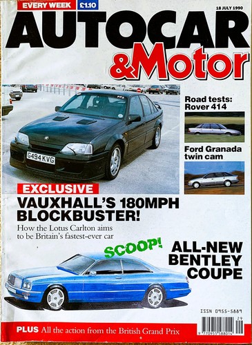 Autocar magazine jul - autocar, 18-jul-90