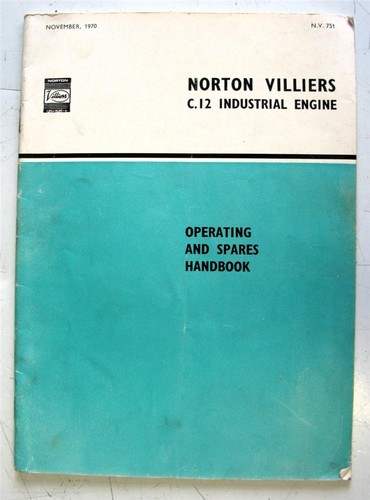 Norton villiers c12 industrial - villiers,