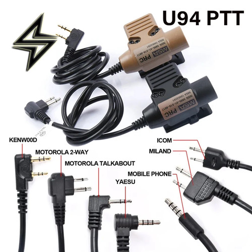 U94 tactical headset adapter - u94,