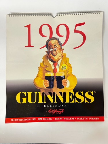 Vintage guinness wall - vintage, calendar