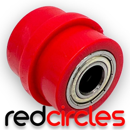Red 10mm pit - bike, chain