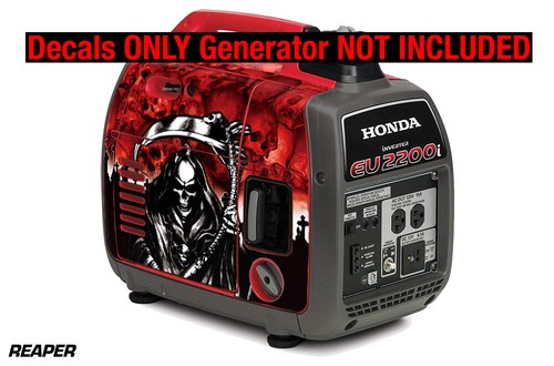 Decal wrap for honda - wrap, eu2200i