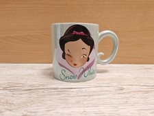 Disney Store Snow White Mug "Brains, Beauty, Charm" Pearlescent Green  