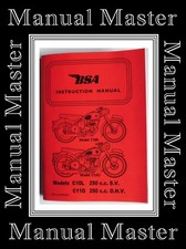250 c.c. BSA C Models C10L