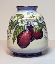 Moorcroft Plums  vase - Debbie