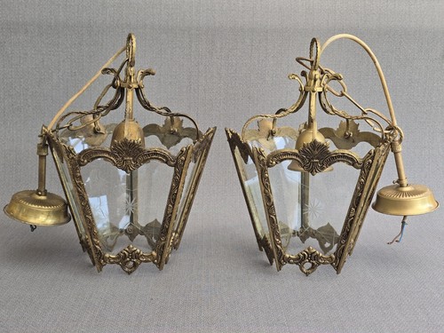 Pair vintage french gilded - french,