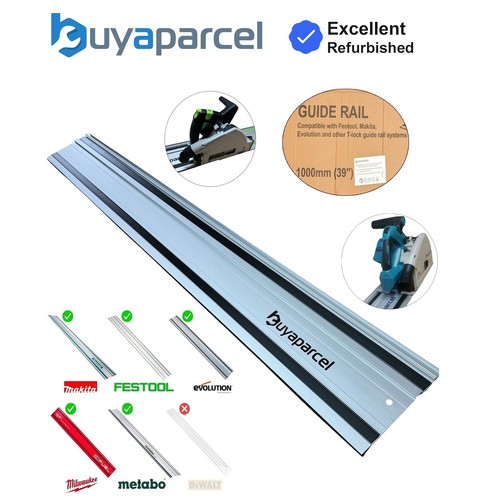 Aluminum plunge saw guide rail - aluminum,