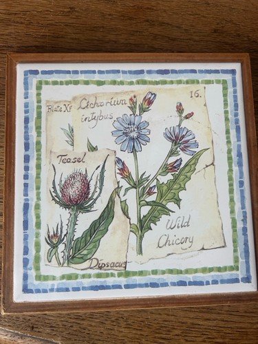 Vintage ceramic tile - ceramic,