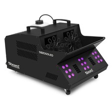 BeamZ SB2000LED RGB Smoke Bubble Machine with DMX Control & LED Lights