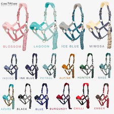LeMieux Vogue Fleece Headcollar & Leadrope Set Head Collar Lead Rope Winter 2025