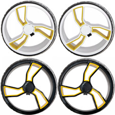 GOLFSTREAM POWAKADDY SPORT GOLF TROLLEY WHEELS / FITS FW, FX & CT GOLF TROLLEYS