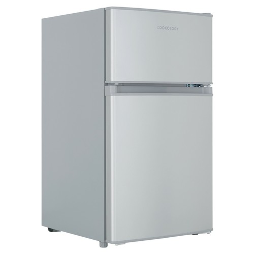 Cookology silver fridge - cookology,