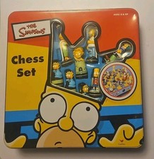 The Simpsons Vintage Chess Set