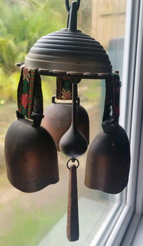 Vintage swiss cow bells - vintage,