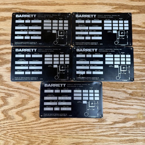 Lot vintage barrett - barrett, fork
