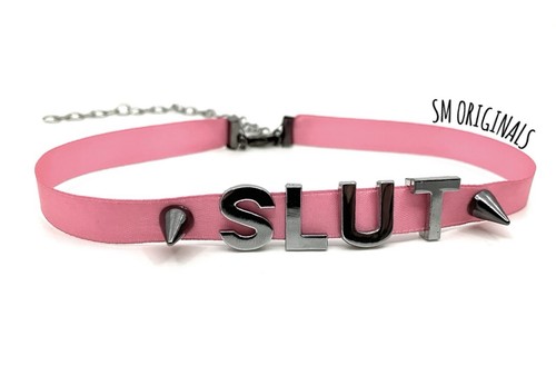 Personalised choker necklace - personalised,