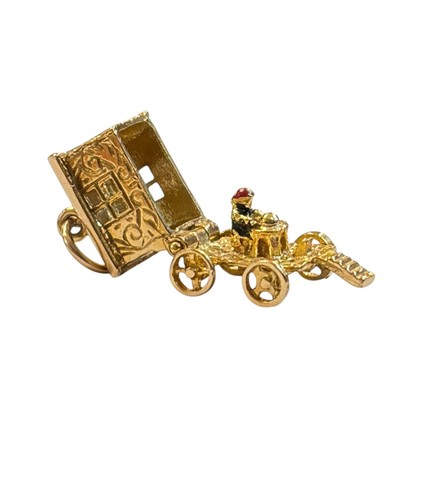9ct gold charm - -, vintage