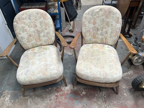 Pair vintage possibly ercol - possibly,