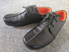 ONE True Saxon Hackmore Shoes UK Size 10 Black Leather Upper