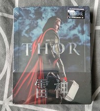 THOR - BLUFANS EXCLUSIVE 3D + 2D BLU RAY STEELBOOK - NEW & SEALED