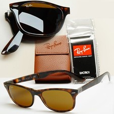 Ray-Ban Sunglasses Folding 2015 New Wayfarer Liteforce Brown RB 4223 6124/73