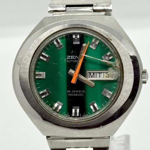 Zeno 25j green automatic watch - 25j,