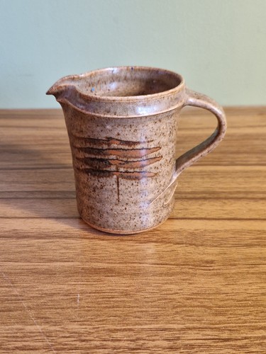 Vintage studio pottery milk - studio,