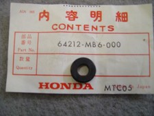 Rubber in Fairing Mount of