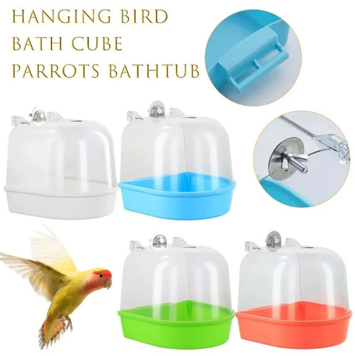Bird water bath tub - water, for
