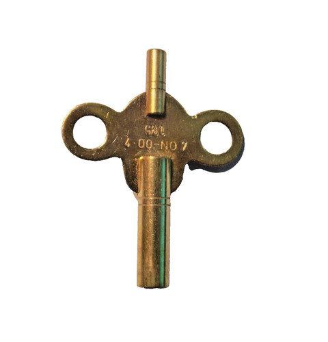 New brass double ended clock - ended,