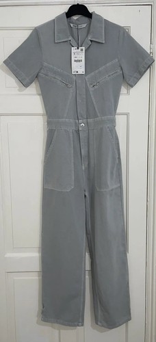 Zara blue grey - grey, collared