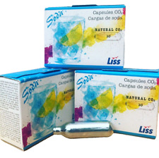 30 CO2 Unthreaded 8g Gas Cylinder Cartridge Beer Keg Pressure Barrel Soda Bulb