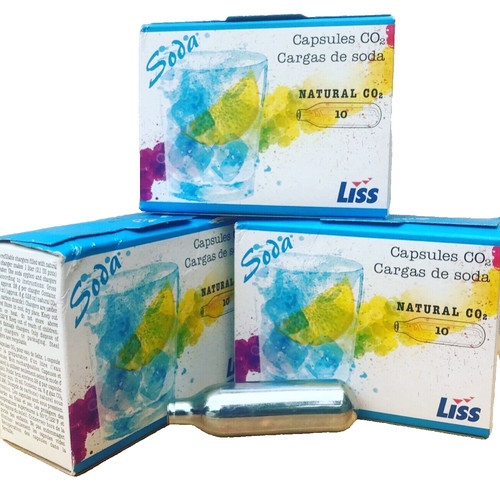 Co2 unthreaded gas - 30, 8g
