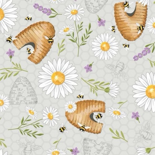 Fat quarter nutex queen - quarter, bee