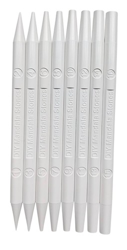 Mandala dotting tools sizes - tools, 28