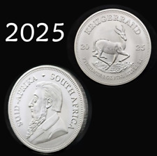 New！ 2025 Krugrand Silver Coin 1 oz 999 Silver Coin 1 Rand South Africa 999  ##