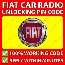 ✅FIAT RADIO CODE UNLOCK