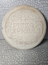 Pizza Express Plate  stone ceramic PIZZA BAKING STONE cutter plate