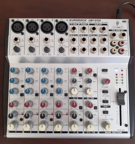 Behringer ub1202 stereo - ub1202, audio