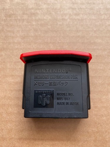N64 official memory expansion - n64,